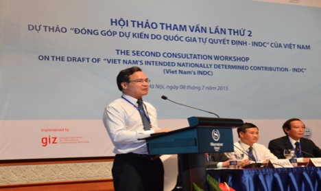 Hội thảo tham vấn lần thứ 2 dự thảo báo cáo INDC Việt Nam 
